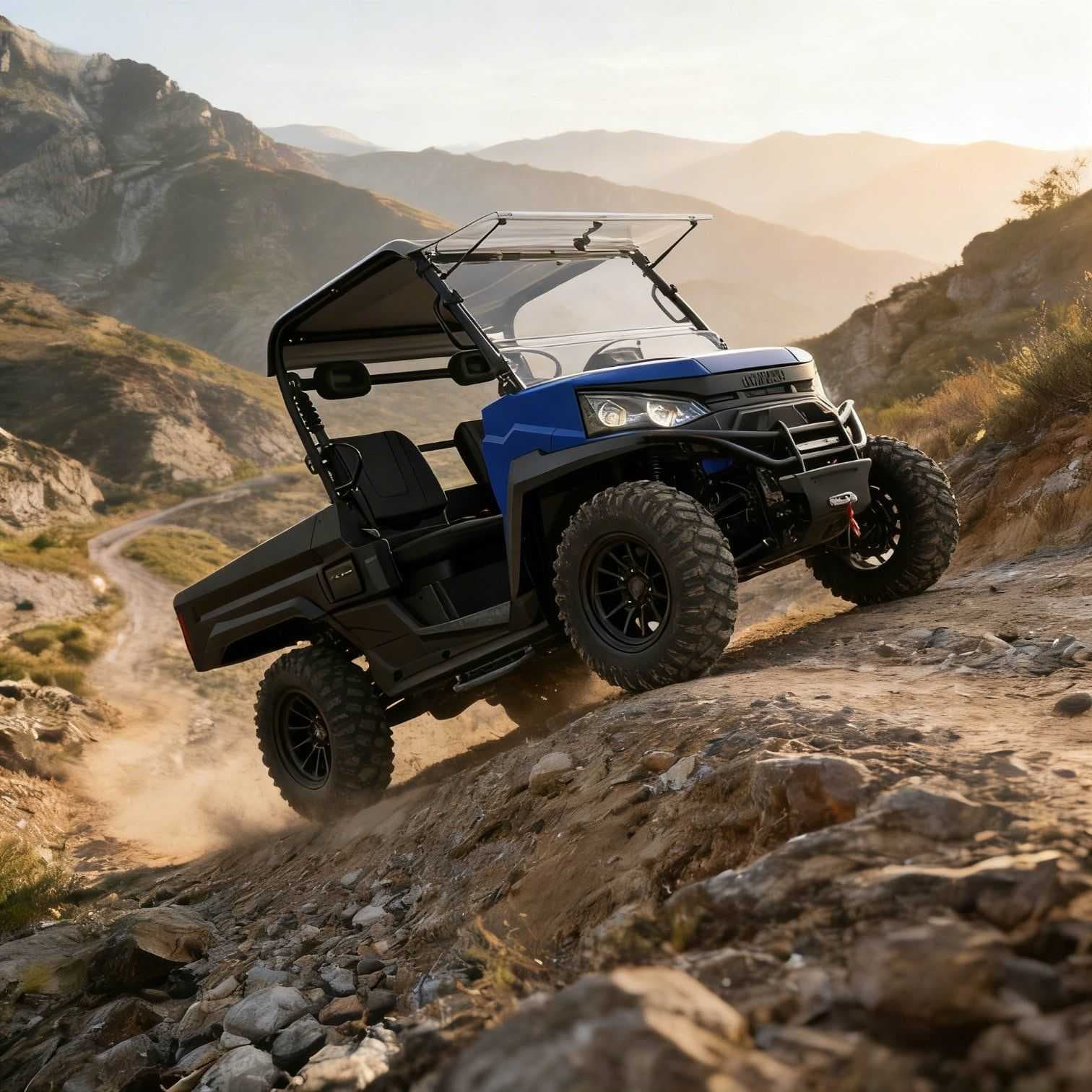 10KW AC Motor 4WD UTV 73.6V 400mm Wading 80-100km sorta