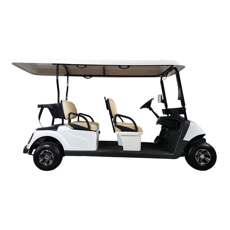 4 eserlekuko golf-gurdi elektrikoa - Pertsonaliza daitezkeen koloreak