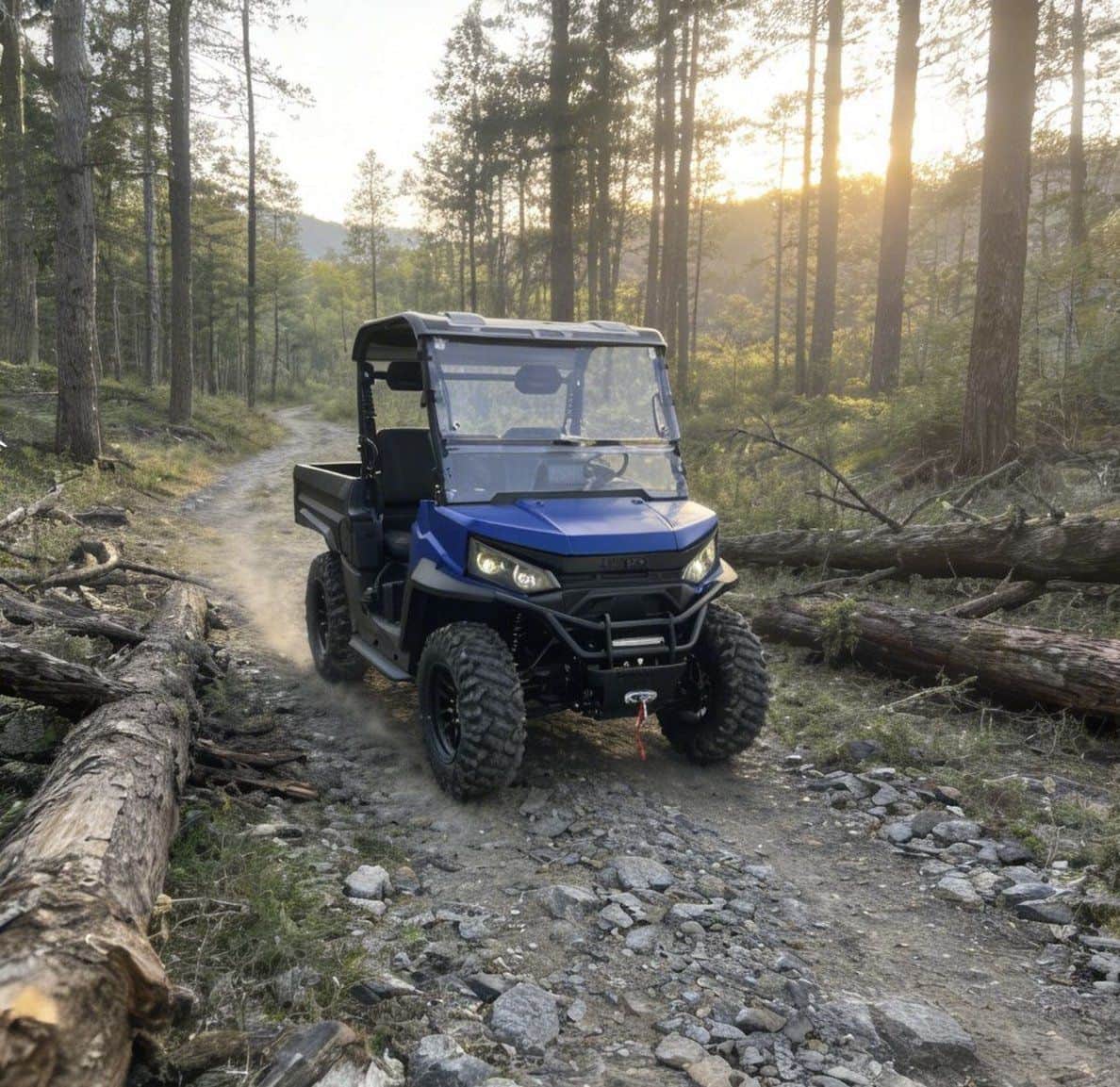 4WD ganadutegi elektrikoa UTV baserria 73.6V 150Ah kontrolagailua 20KW gailurra