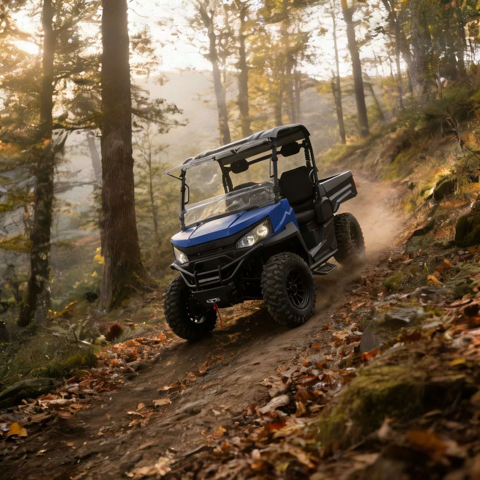 4WD UTV 73.6V 20KW Peak Power 400A Controller 350kg Zabortegiko ohea