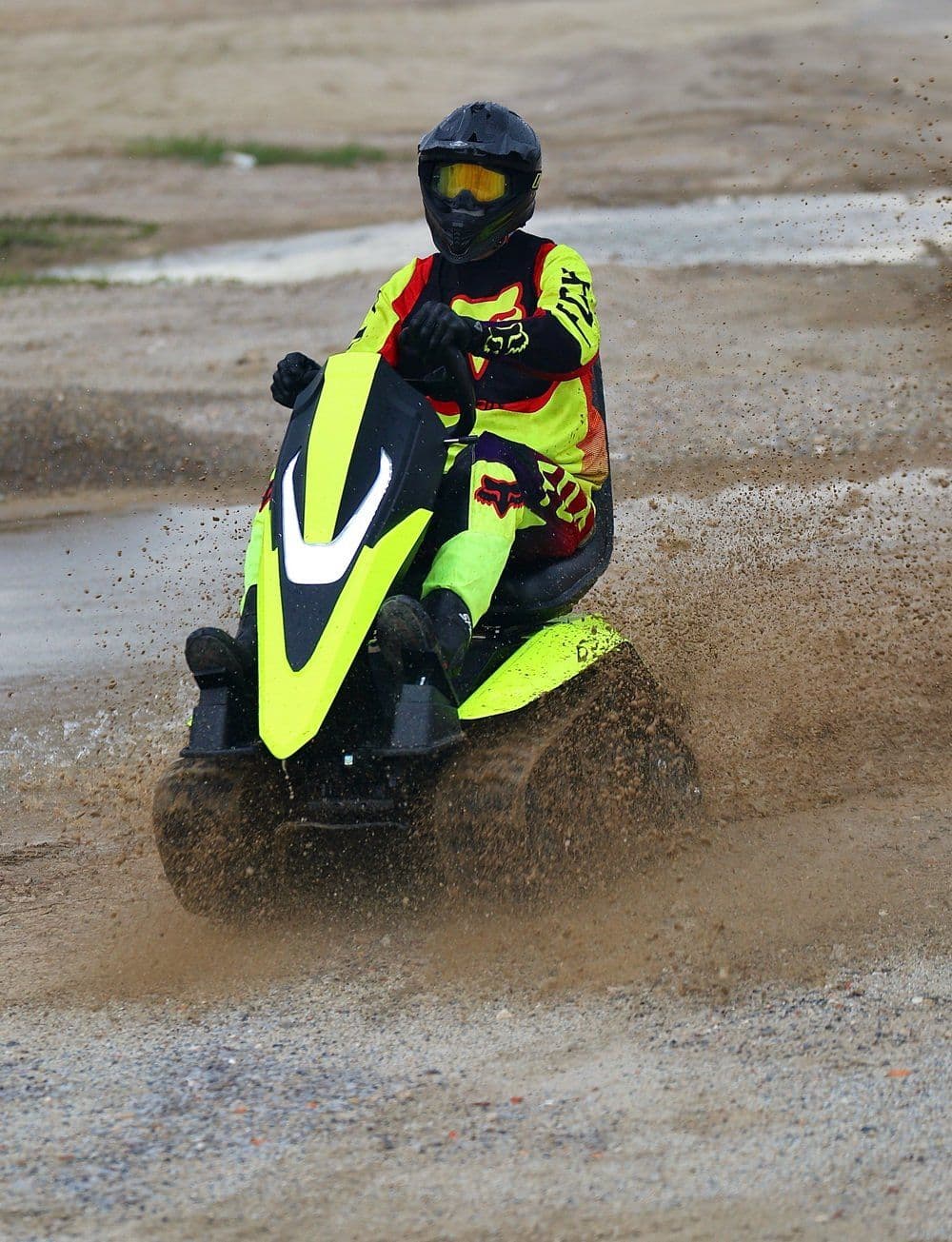 72V-ko litiozko bateria bikoitzeko errepidez kanpoko kart elektrikoa ETV