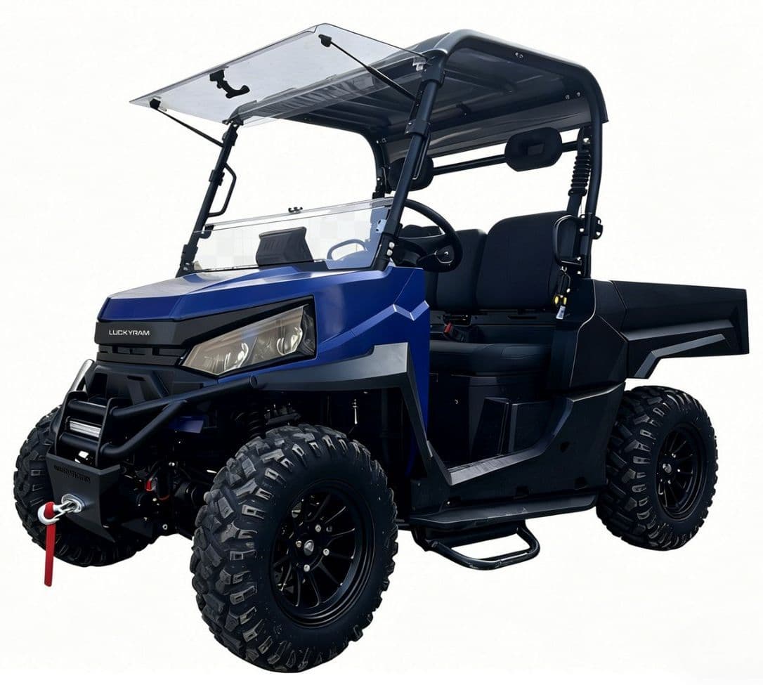 73.6V UTV elektrikoa 10KW AC Motor 80-100km-ko barrutia Jabetza Mantentzeko