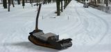 Erabilgarritasun indartsua Elurra Garraioa Snowfox Tracked Nekazariak Elurrezko Moto elektrikoa